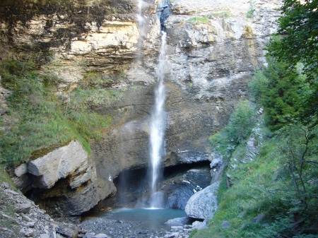 Les chutes de la Raspille, Sierre